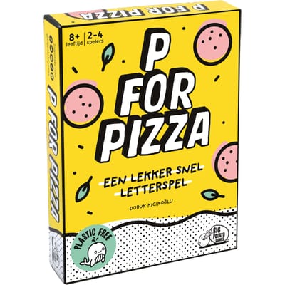 P for Pizza - Nederlandstalig Kaartspel - Partyspel
