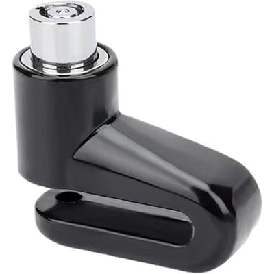 Serrure antivol de roue de vélo de moto, serrure de frein à disque de sécurité, cadenas de vélo de route de montagne avec clés noir