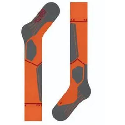 FALKE SK4 met compressie wol functioneel materiaal compressie skisokken heren orange - maat 46-48
