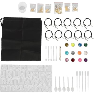 Siliconen Letter Vormen Set Alfabet Hanger Gietvormen Hars Siliconen Vorm voor DIY Knutsel white