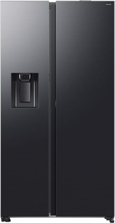 Samsung RS80F64KEF, Vrijstaand, Amerikaanse deur, Zwart, 2 deur(en), Premium Black Steel, Binnenin