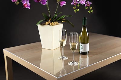 Transparant Tafelkleed - Beschermfolie - Tafel Beschermen - Op Maat Gemaakt - 95 x 180 cm - Glashelder