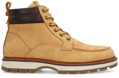 No Stress - Heren - Gele nubuck veterboots - Maat 45