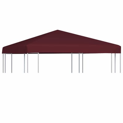 vidaXL - Prieeldak - 310 - g/m² - 3x3 - m - bordeaux