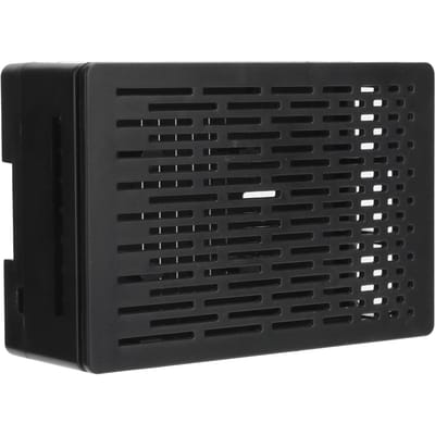 Beschermhoes voor Raspberry Pi 4B ABS Behuizing Alle Poorten Gereserveerd voor HDMI USB A VZwart zwart