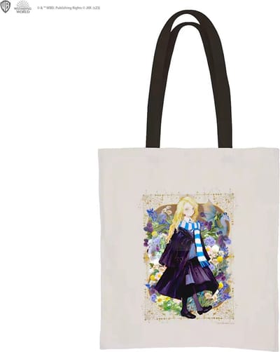 Cinereplicas Harry Potter - Luna Lovegood / Loena Leeflang (portrait) Tote Bag / Stoffen Tas