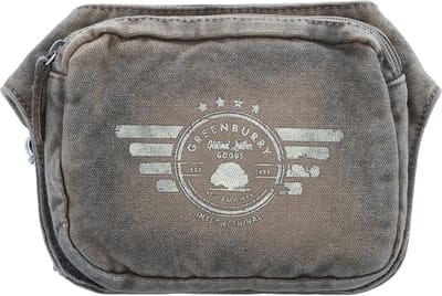 Greenburry Vintage Aviator Fanny Pack 20 cm - Unisex - khaki
