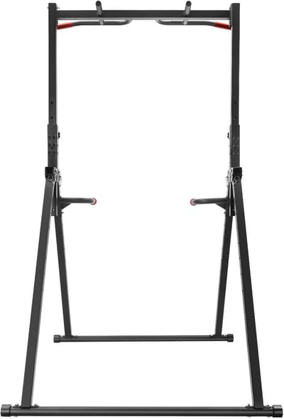 Pull up bar en dip statief - Homegym - Verstelbaar in hoogte - Voor thuis sporten - 200KG