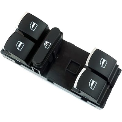 Interrupteur principal de fenêtre à 10 broches BDP118 5K4959857 pour VW Golf Jetta Passat Tiguan Scirocco Caddy EOS Touareg Touran Seat Alhambra