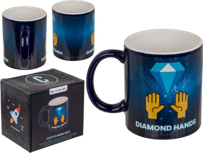 Crypto Diamond Hands Mok