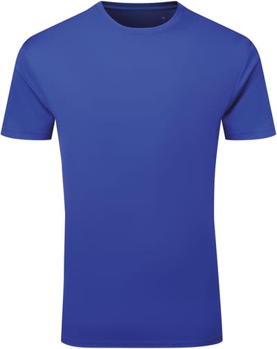 TriDri Men´s Textured Recycled T-Shirt TR503 - Royal - M
