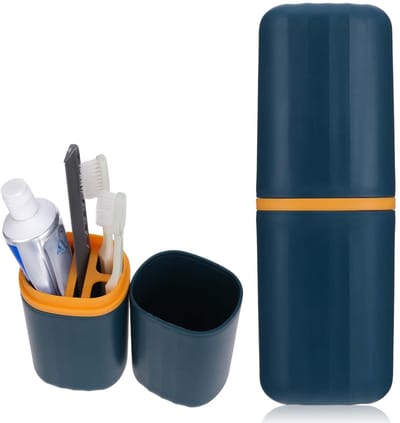 NTH products- Tandenborstelhouder Draagbaar - Tandenborstelhouder Reis - Multifunctioneel - Stofdicht - Kunststof - 20x7x6 cm - Reistandenborstelhoes