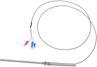 Gatuida Temperatuursensor universele thermokoppelvervanging sensor voor boiler buitenverwarmers ijzeren thermokoppel draad thermokoppel belangrijk Thermische weerstand fornuis