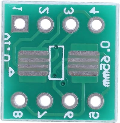 Adapterbord voor Sop8 SSOP8 TSOP8 naar DIP8 voor Breadboard en DIY Projecten - 100 Stuks voor Laboratorium en Industrie