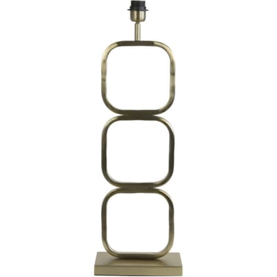 Light & Living Tafellamp Lutika 69cm - Goud (excl. kap)