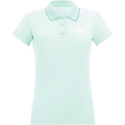Dames Maverick V Polo met logo en V-vormige uiteinden