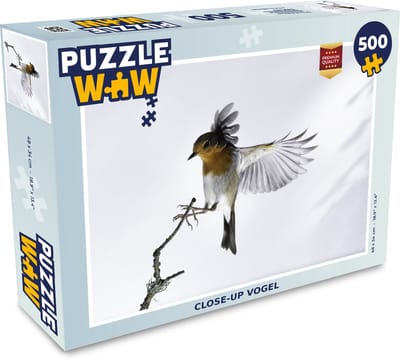 Puzzel Close-up vogel - Legpuzzel - Puzzel 500 stukjes