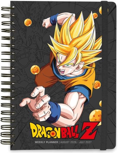 Grupo Erik Dragon Ball - 2026/2027 Week To View A5 12 Months Academic Schoolagenda - Multicolours