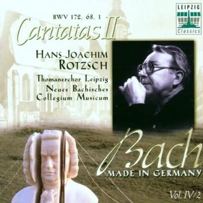 CD CANTATAS BWV1 68 172 - Cantates Bwv1 68 172 0018252BC Edel 1999 Duitsland Klassiek Gebruikt black