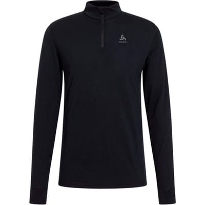 Odlo Natural Merino 200 Half Zip Turtle Neck LS Thermoshirt Mannen - Maat XL