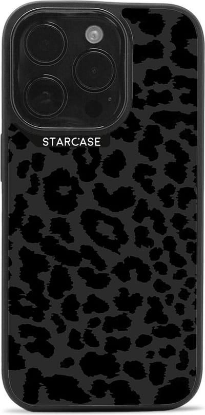 iPhone 15 Pro hoesje - magsafe hoesje / Starcase Black Panther Print / iPhone hoesje met Magsafe