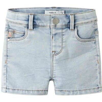 Name it peuter short Light Blue Denim 86 dames