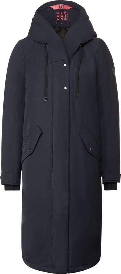 long padded parka w. big hood