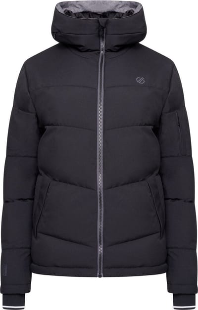 Dare 2B, Verdict Gewatteerd Waterdicht Ademend Dames Skijack, Zwart, Maat 36