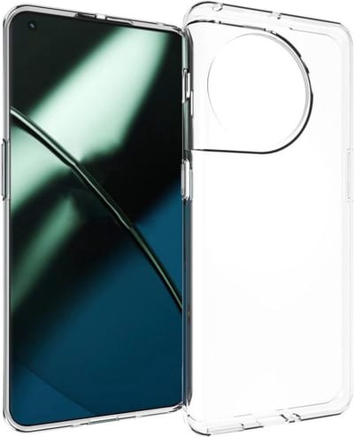 Transparant Dun TPU Hoesje Geschikt voor OnePlus 11 | Back Cover | Lichtgewicht | Ultra Dun Hoesje | Flexibel | Zacht TPU | Doorzichtig
