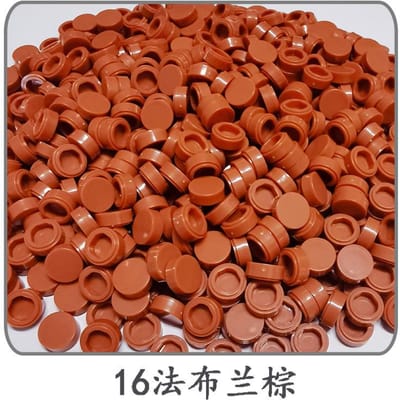 1000 stuks/partij Tegel 1x1 Rond 98138 Speciaal Blok MOC Bouwsteen Compacte Deeltjes Blokken Onderdelen Compatibel met LOGO Speelgoed