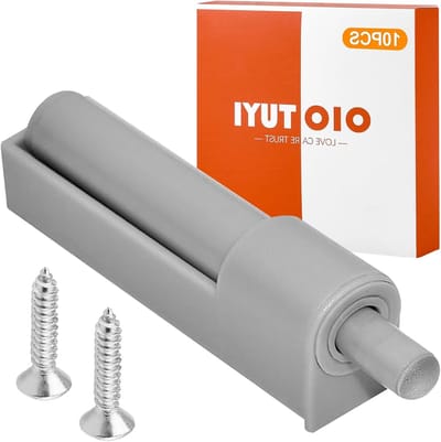 Set van 10 Deurdempers voor Keukenkasten, Upgrade naar Zachte Sluiting, Universele Pasvorm, Eenvoudige Montage, Geluidsarme Functionaliteit voor Kasten en Lades