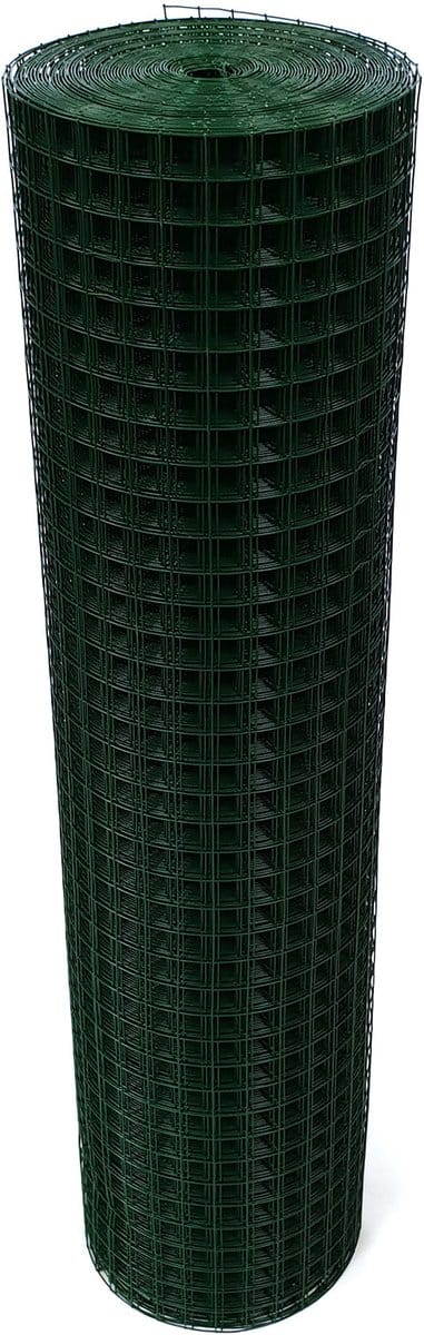 Volieregaas 25 x 25mm 1,45mm 100cm x 25m groen.