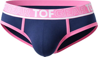 TOF Paris Champion Brief Navy - MAAT XXL - Heren Ondergoed - Slip voor Man - Mannen Brief
