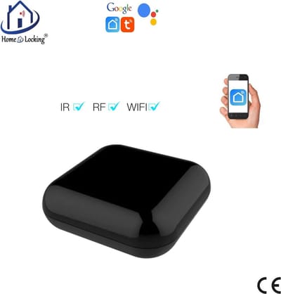 Wifi IR-RF hub met bediening via APP en kan werken met spraakgestuurde apps. T-2020