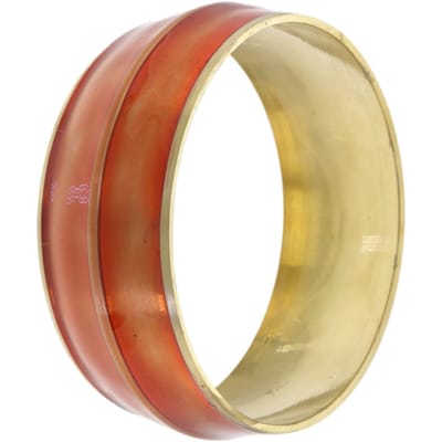 Behave – Armband – Oranje – Goudkleurig – Boho – Vintage – Nikkelvrij