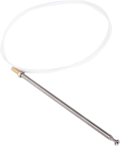 Dailygoods- Radioantenne Vervanging 1408270001 - Auto Antenne Universeel - Roestvrij Staal - Waterdicht Ontwerp - Duurzaam Materiaal - Geschikt voor W140/W124/W202/W210/R129 - Autoantenne