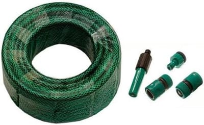 Tuinslang - Bevloeiingsslang - Tuin Bewateren - Versterkt PVC - 35 Meter - Groen