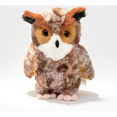 1 Stuks 20cm Simulatie Uilen Bosuil Pluche Speelgoed Leuke Wilde Dieren Vogel Pluche Poppen Gevuld Zacht Voor Verjaardagscadeau