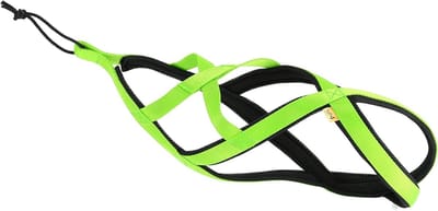 Hondentuigje SLED - Trek harnas - Outdoor training - Zachte voering - XXS - Groen