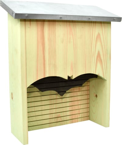Vleermuiskast silhouet kopen | Duurzaam & natuurbescherming - Vogelhuisje - Nestkastje - Vogel Huis - Vleermuiskast silhouet - Vogelhuisjes - Buiten - Nesten - Nestkasten / vogelhuisjes