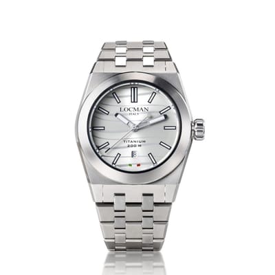 Locman - 0223T06S-00AGWHB0 - Polshorloge - Heren - Kwarts - Stealth Titanium