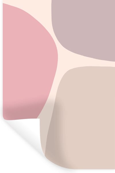 Muurstickers - Sticker Folie - Design - Pastel - Minimalisme - 20x30 cm - Plakfolie - Muurstickers Kinderkamer - Zelfklevend Behang - Zelfklevend behangpapier - Stickerfolie