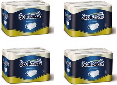 Toiletpapier Rollen - Zacht Papier - Dagelijks Gebruik - Voordeelpak - 48 Rollen - Wit