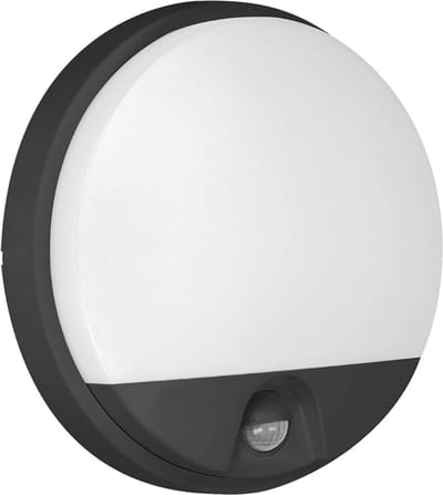 MKSS® Buitenlamp met Bewegingssensor - Wandlamp Buiten - Tuinverlichting - Zwart