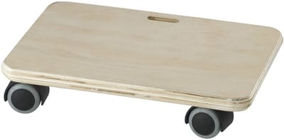 Ibenzoa® Veelzijdige transportroller met zachte wielen voor meubels en kratten