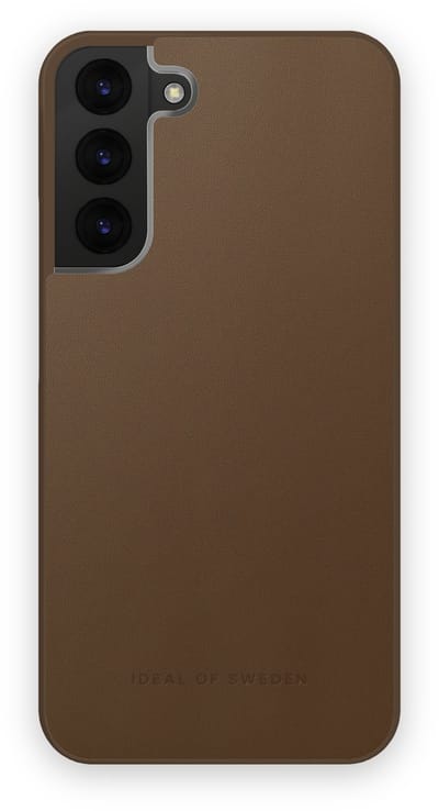 ideal of sweden atelier case introductory unity geschikt voor samsung galaxy s22+ intense brown