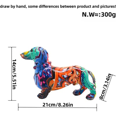 Moderne Eenvoudige Teckel Honden Ornamenten Creatieve Huis Wijnkast Decoratie Kantoor Bureau Sieraden Ambachten