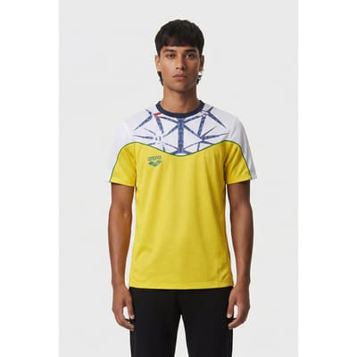 Arena Unisex Og Tech Tee Australia Maat: S | Badmode Outlet | Unisex | Geel