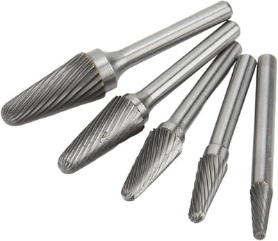 Carbide Bramen Set - Roterende Vijlen - Metaalbewerking Graveren - Lange Duurzaamheid - 6 mm Schacht - Metaal