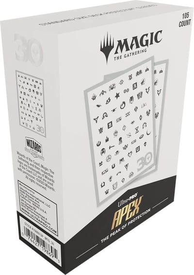Ultra Pro - Magic - The Gathering - 105 APEX Standard Sized Card Sleeves Pack - 30th Anniversary (63 x 89 mm)